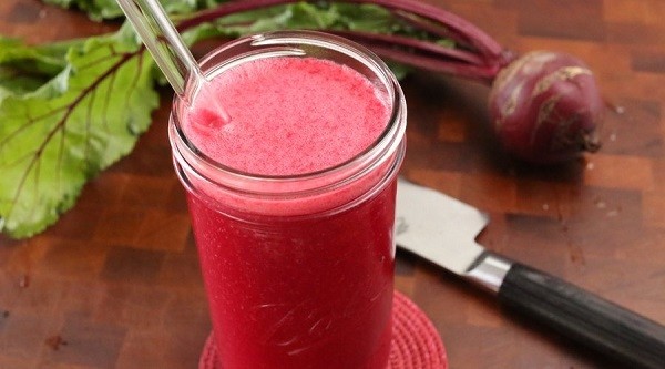 recette smoothie velour rouge
